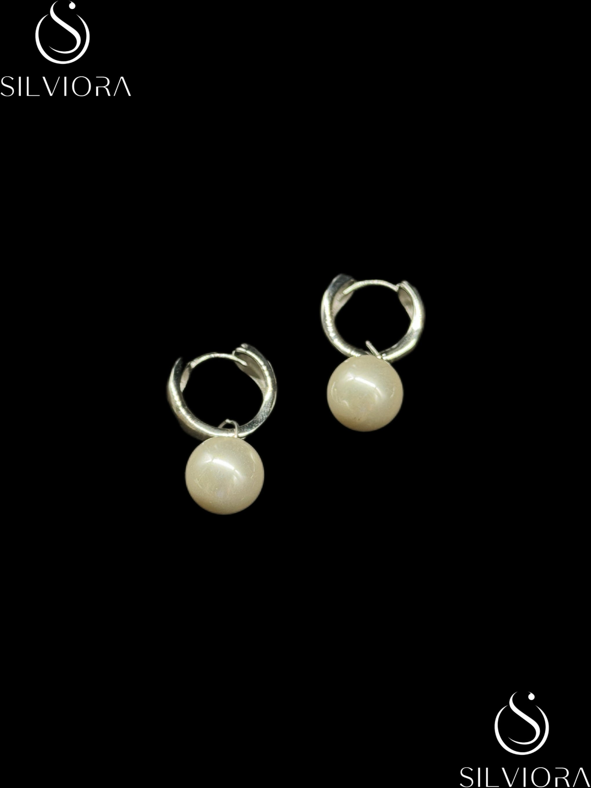 Ivory Glow Earrings